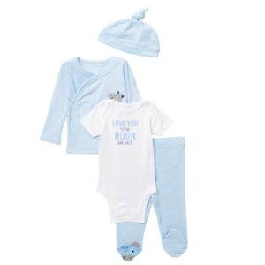 Koala Baby Boys Take Me Home, 4 Piece Set, 3–6 Months
